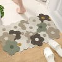 Alfombrilla absorbente para baño, ducha, secadora, entrada, alfombra para el hogar, alfombra para bañera.