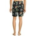 thumbnail image 5 of No Boundaries Men's & Big Men's Elastic Waist Swim Trunks, 7" Inseam, Sizes S-5XL, 5 of 7