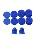 thumbnail image 2 of Replacement L2 R2 Buttons Trigger Extender + Silicone Analog Thumb Stick Cap Cover Grip Thumbsticks Joystick for Sony PS4 PS4 Pro Slim Controller (Blue), 2 of 4