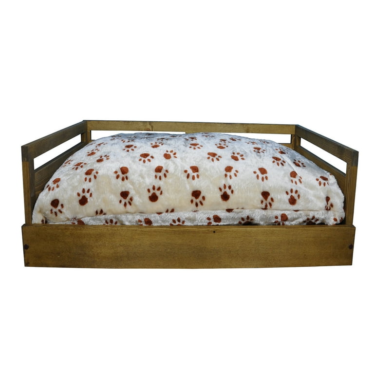 Dog bed frame top for crib mattress