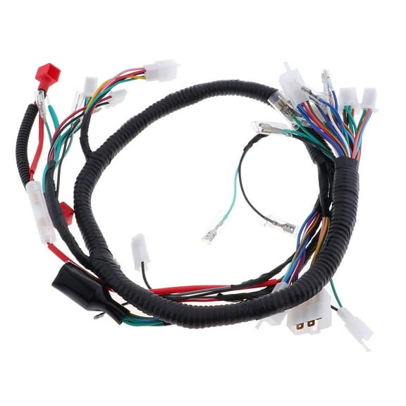 Zxpjkyu Wire Harness Assembly Coil Wire Harness for Motorcycle Scooter ATV Quad Bike