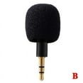 thumbnail image 1 of Mini 3.5mm Jack Stereo Voice Mic Microphone For Recorder Smart Cell Nice I2Z9, 1 of 9