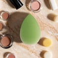 thumbnail image 4 of Unique Bargains 10 Pcs Mini Face Makeup Sponge for Makeup Green, 4 of 4