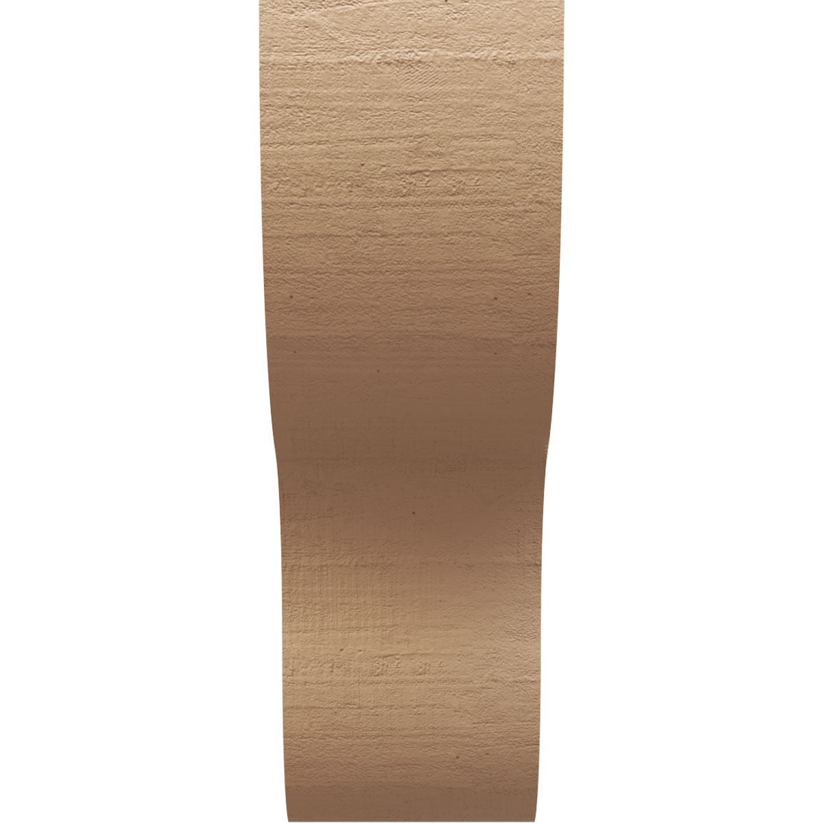 12"W x 24"D x 36"H Classic Greensboro Rough Cedar Woodgrain TimberThane Corbel, Primed Tan