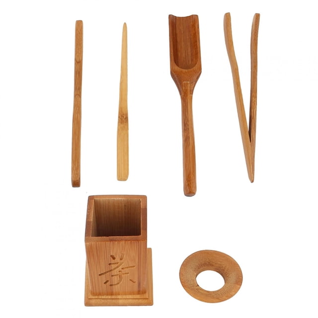 Juego De Té, Juego De Té Kung Fu, Profesional, Duradero, Natural Para El Hogar, Respetuoso Con El Medio Ambiente, Incluye Cucharadita, Clip De Té, Etc., Regalo Familiar