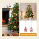 thumbnail image 2 of GOOHOCHY 1 caja de adorno colgante de hombrecito de jengibre navideño, árbol de Navidad, colgante de madera de hombrecito de jengibre, 2 of 8