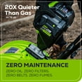 Greenworks Pro 60V UltraPower 8 Inch Cordless Garden Cultivator/Tiller