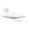 thumbnail image 3 of 14" Marble Scallop Lazy Susan, 3 of 3
