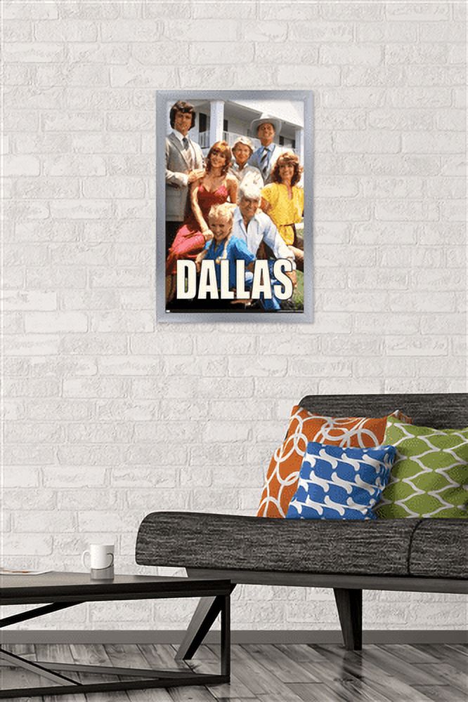 Dallas - Group Wall Poster, 14.725" x 22.375", Framed