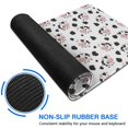 thumbnail image 6 of Long Mouse Pads for Desk,White Cow Black Spot Couple Pattern Desk Mats on Top Of Desks, Desk Mouse Pad Extra Large with 3mm Non-Slip Base and Stitched Edge for Gaming,Office,Work,Home 31.5"x15.7", 6 of 6