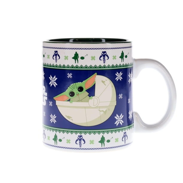 Taza de café Silver Buffalo Star Wars The Mandalorian Grogu