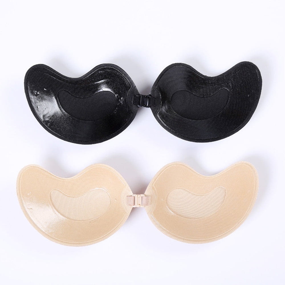 HORISUN Women Adhesive Strapless Bra Sticky Bras for Women Push Up Breast  Lift Silicone Reusable Bra for Large Breasts(Coco/A Cup) at  Women's  Clothing store