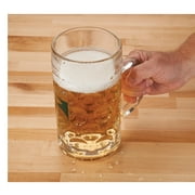 Woodcraft 1-Liter Glass Beer Mug by Woodcraft Supply
