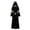 Black, variant on JOANKDMI Womens Classic Nun Costume Maxi Dress with Headpiece and Cross Belt Bell Sleeve Vintage Sister Outfit for Halloween Role Play Party Fancy Dress