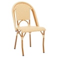 thumbnail image 3 of SAFAVIEH California Outdoor Patio Side Chair, Natural, Set of 2, 3 of 11