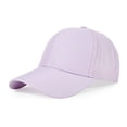 thumbnail image 2 of Quick Dry Breathable Baseball Cap Sun Protection Adjustable Lightweight Outdoor Sports Athletic Hat for Men Women Light Purple One Size, 2 of 3