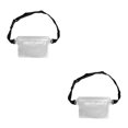 thumbnail image 1 of Tholdsy Bolsa de natación impermeable para esquí a la deriva, riñonera de hombro para buceo, bolsa subacuática para teléfono móvil, funda para Blanco 2piezas, 1 of 6