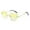 Yellow, variant on erfcxs Ladies' Frameless Heart Shaped Sunglasses Fashionable Heart Shaped Glasses Cute Heart Shaped Sunglasses