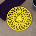 thumbnail image 3 of Home Basics Collection Tournesol Couette en Fonte, Jaune, 8x8x5 Pouces, 3 of 4