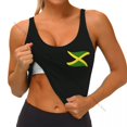 thumbnail image 5 of Yoga Vest Women Gym Sports Crop Tops Flag Of Jamaica Streetwear Workout Breathable Tank Top Female, 5 of 7