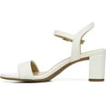 thumbnail image 3 of Naturalizer Womens Bristol Heeled Sandal 8 White, 3 of 7