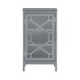 thumbnail image 3 of Linon Durable Fetti Small Accent Cabinet, Wood Gray, 3 of 15