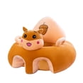 thumbnail image 2 of Baby Support Chair Infant Sitting Learning Sofa with Soft Fleece Animals Design Non-Slip Bottom for Spine Protection and Comfortable Play Seating Seasonal Savings for the Holidays, 2 of 5
