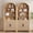 2pcs 71" oak, variant on LEFHDA 78" Tall Bookshelf, Arched Bookcase with Drawers, Boho 6-Tier Bookshelf with Storage, Rattan Open Display Storage Shelf Bookshelf for Living Room Bedroom & Classroom(Oak)