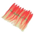 thumbnail image 1 of Señuelo De Calamar, Faldas Luminosas Cebo De Pesca De Plástico Suave Para Trucha De Salmón De Bajo, 1 of 7