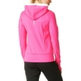 thumbnail image 2 of Adidas Response Climawarm Astro Women's Running Hoodie Shock Pink/White b48021, 2 of 4