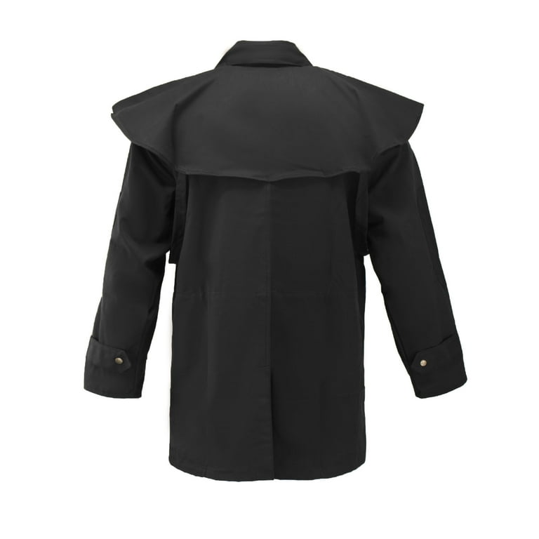 Resistance Oilskin Cotton Western Short Duster Jacket Resistance Oilskin Cotton Western Short Duster Jacket