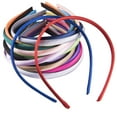 thumbnail image 4 of Diademas de satén Duufin, 50 unidades, 1 cm, para niñas y mujeres, 4 of 7