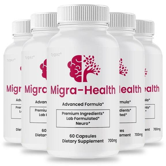 (5 Pack) Migra-Health - Migra-Health Pill Supplement