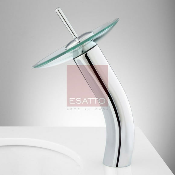Llave Monomando PARA Baño ESATTO Cristal Cromo Gb-050