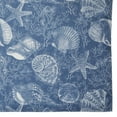 thumbnail image 2 of Better Homes & Gardens Etched 17-Piece Sea Life Shower Curtain Bath Set, Blue, 2 of 5
