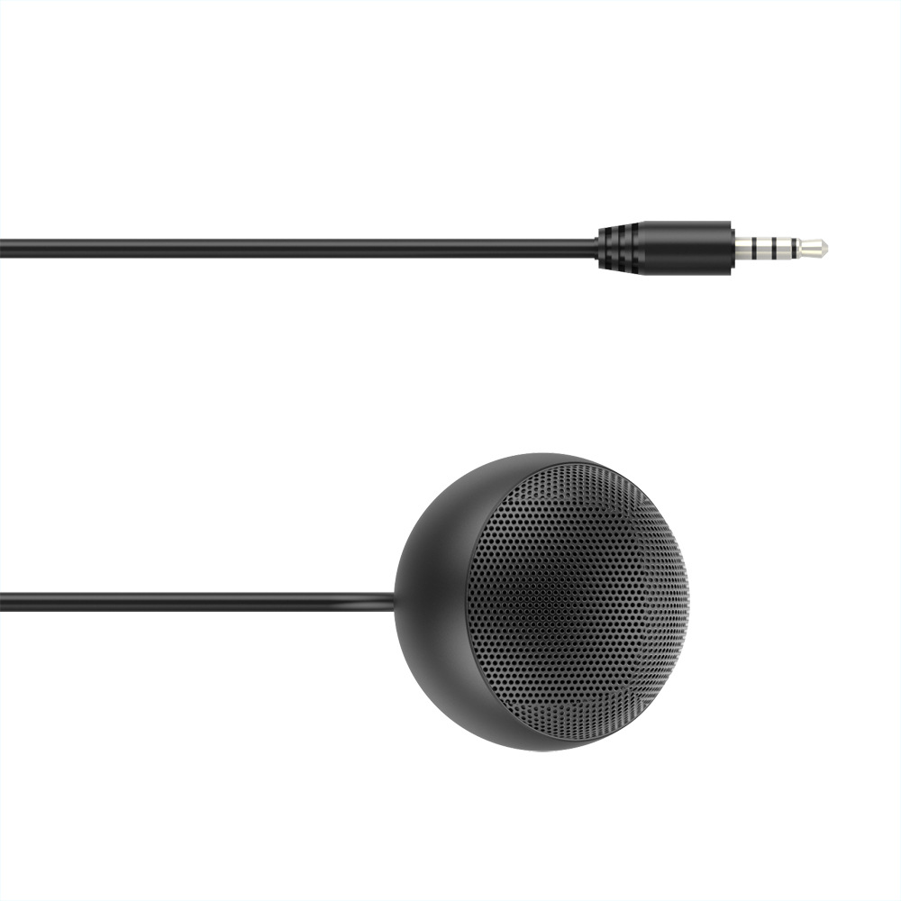 Mini Microphone Wired 360 Degree Pickup Audio Video Omnidirectional
