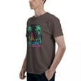 thumbnail image 5 of ALLNOB Men's Short Sleeve Standard T-Shirt 150g - Car Design Coffee, 5 of 8