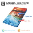 thumbnail image 2 of Dteck Fire HD 10 Tablet Case (9th/7th/5th Gen, 2019/2017/2015 Release), Slim Cute Pattern PU Leather Folio Stand Cover with Auto Wake Sleep, Sunset, 2 of 7