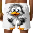 thumbnail image 4 of YueHuiYing Men's Beach Shorts Animal Beach Print Tropical Hawaiian Style Quick-Dry Board Shorts for Summer Vacation Pool & Beach Wear, 4 of 6