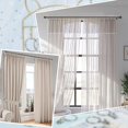 thumbnail image 4 of 40Pcs Silver Curtain Ring Clips Metal Drapery Rings 1.5 Inch Metal Circle Hanging Hook Iron Fits up to 1.1 Inch Rod Holder Accessories for Sliding Window Pinch Pleated Drapes Curtains Rods, 4 of 5