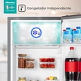 thumbnail image 5 of Frigobar Hisense 4.2 PIES Negro Refrigerador compacto puerta cruzada enfriador independiente, 5 of 5