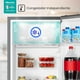 thumbnail image 5 of Frigobar Hisense 4.2 PIES Negro Refrigerador compacto puerta cruzada enfriador independiente, 5 of 5