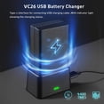thumbnail image 3 of Cargador de batería Godox VC26 USB DC 5V 2.0A para V860IIIC Flash, 3 of 8