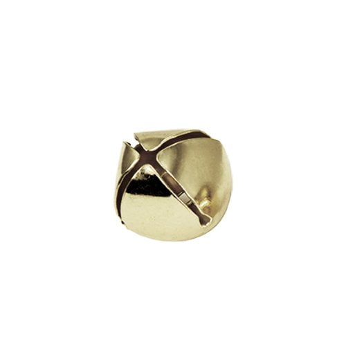 Lead Free Christmas Shining Jingle Bells Silver 3/4"