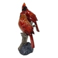 thumbnail image 4 of Northern Male and Female Red Cardinal Birds Perching On Tree Branch Figurine, 4 of 9
