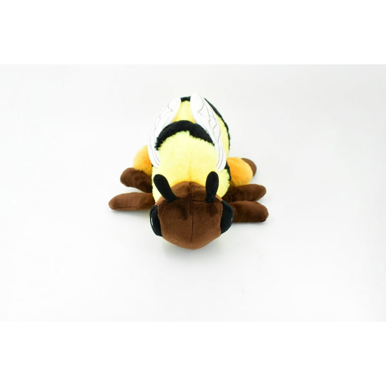 Bumblebee, Bumble Bee, Honey Bee, Large Stuffed Animal, Educational, Plush Realistic Figure, Lifelike Model, Replica, Gift, 12 inch WR10 B366