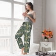 thumbnail image 5 of Sikiie Deer And Flowers Women’s Lounge Pants, Lounge Pants Sleep Bottoms, Lounge for Women, Womens Pajama Pants -Medium, 5 of 6