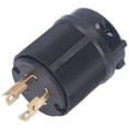 thumbnail image 3 of Enchufe de Bloqueo, Buena conductividad PA66 Plastic + Brass Generator Conector para Secadoras, 3 of 7