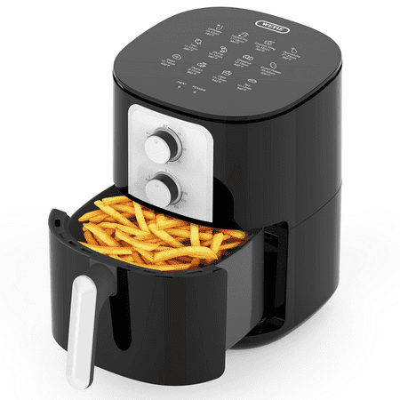 

WETIE Air Fryer 4QT 1400W Airfryer 5-in-I 176°F to 400ºF Overheat Protection Easy Cleaning