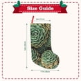 thumbnail image 3 of Lsque Succulents Pattern 18 Inch Christmas Stockings, Festive Holiday Stocking for Christmas Decorations Holiday Decor, 3 of 8